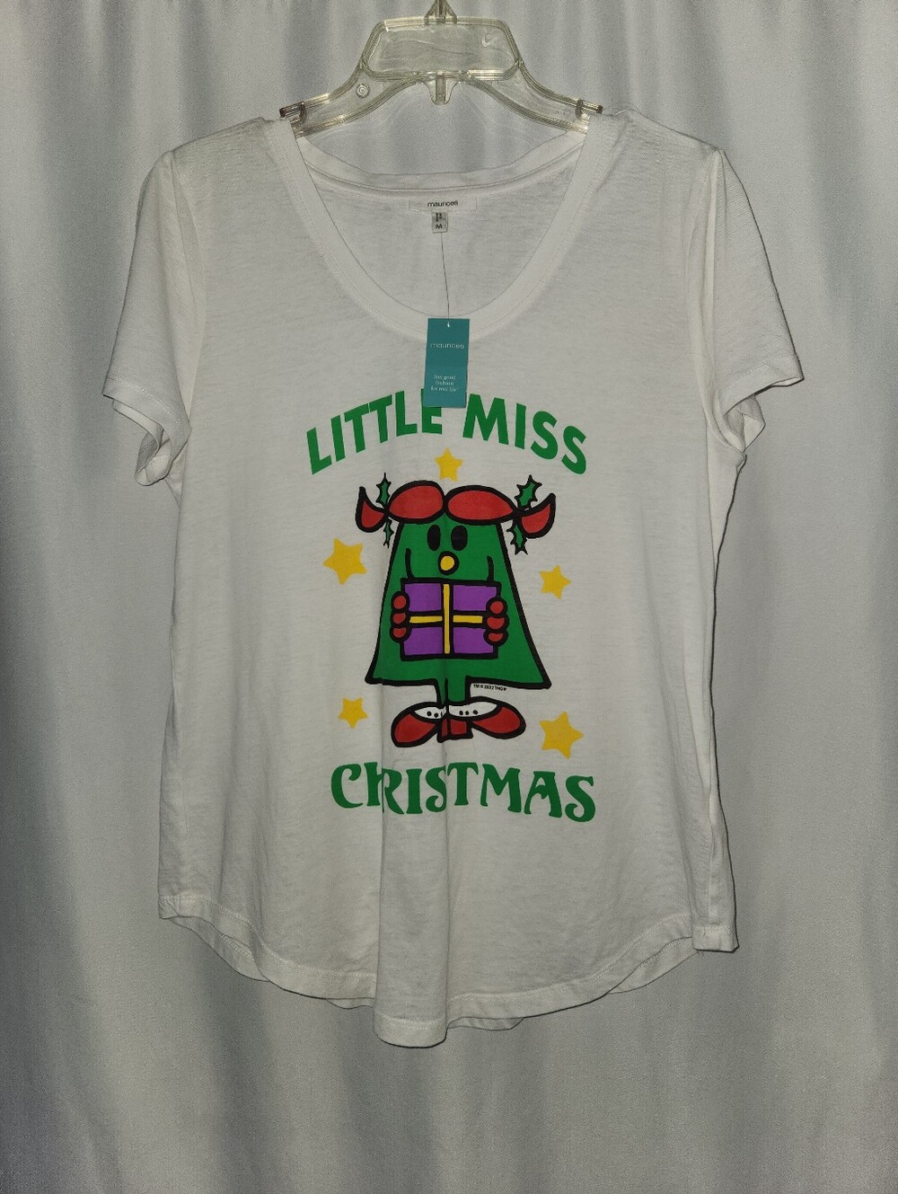 "Little Miss Christmas" Graphic Tee #nostalgic #whimsical #festive #holiday